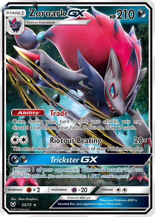 Image for Zoroark GX (53/73) (Shining Legends) - Pokemon