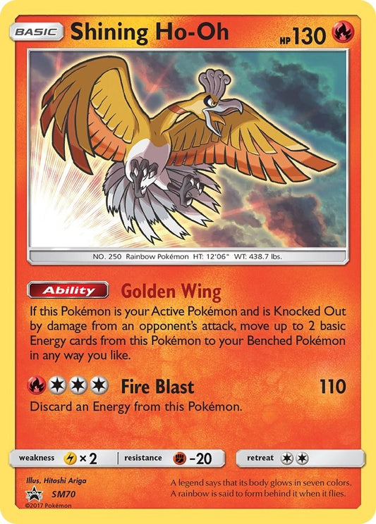 Image for Shining Ho-Oh - SM70 (SM70) (SM Promos) - Pokemon
