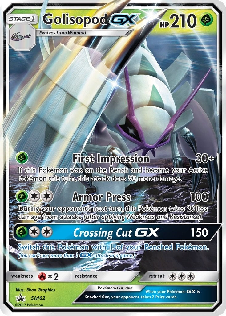 Image for Golisopod GX - SM62 (SM62) (SM Promos) - Pokemon