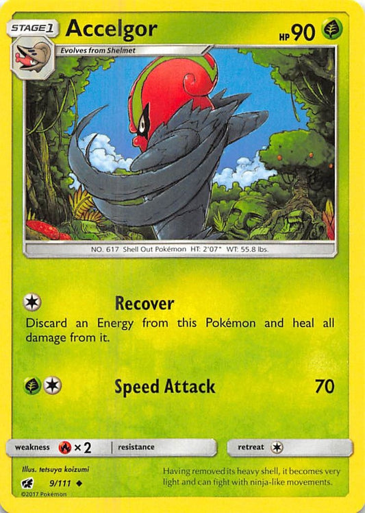 Image for Accelgor (9/111) (SM - Crimson Invasion) - Pokemon