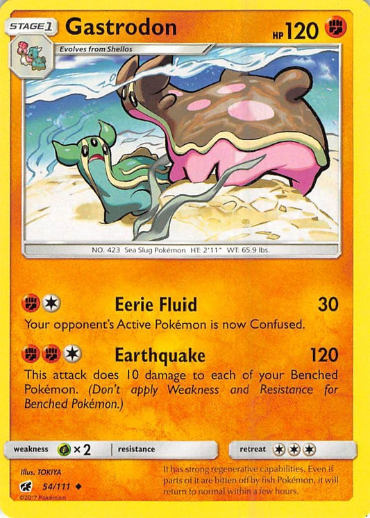Image for Gastrodon (54/111) (SM - Crimson Invasion) - Pokemon