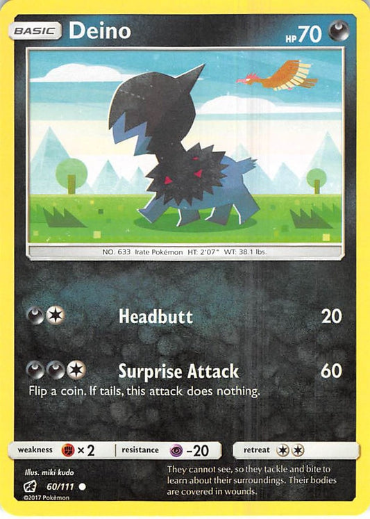 Image for Deino (60/111) (SM - Crimson Invasion) - Pokemon