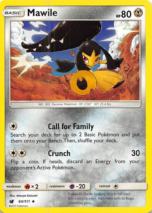 Image for Mawile (64/111) (SM - Crimson Invasion) - Pokemon