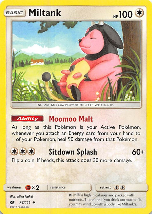 Image for Miltank (78/111) (SM - Crimson Invasion) - Pokemon