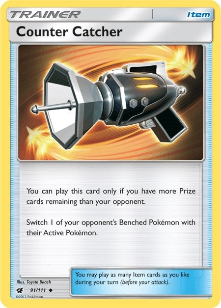Image for Counter Catcher (91/111) (SM - Crimson Invasion) - Pokemon