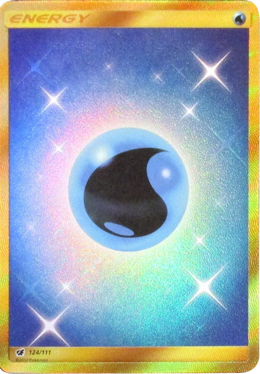 Image for Water Energy (Secret) (124/111) (SM - Crimson Invasion) - Pokemon