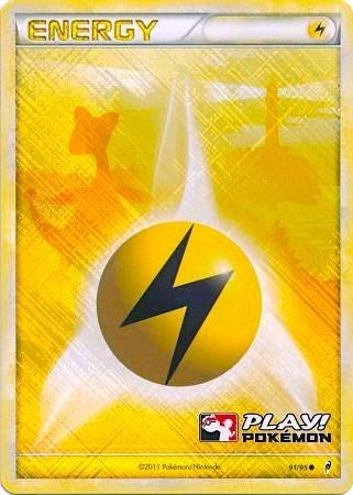 Image for Lightning Energy - 91/95 (Play! Pokemon) (091/095) (League & Championship Cards) - Pokemon