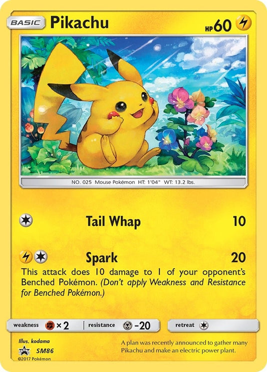 Image for Pikachu - SM86 (SM86) (SM Promos) - Pokemon