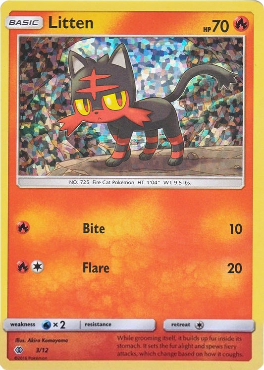Image for Litten (003/012) (McDonald's Promos 2017) - Pokemon