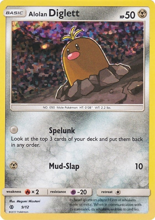 Image for Alolan Diglett (009/012) (McDonald's Promos 2017) - Pokemon