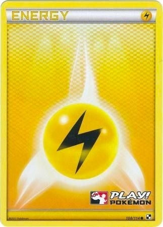 Image for Lightning Energy - 108/114 (Play! Pokemon) (108/114) (League & Championship Cards) - Pokemon