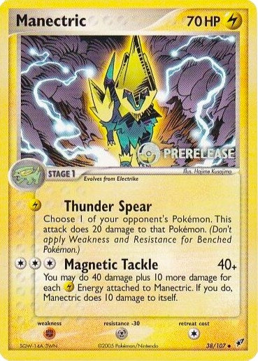 Image for Manectric - 38/107 (Prerelease) (38/107) (Nintendo Promos) - Pokemon