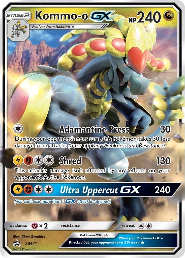 Image for Kommo-o GX - SM71 (SM71) (SM Promos) - Pokemon