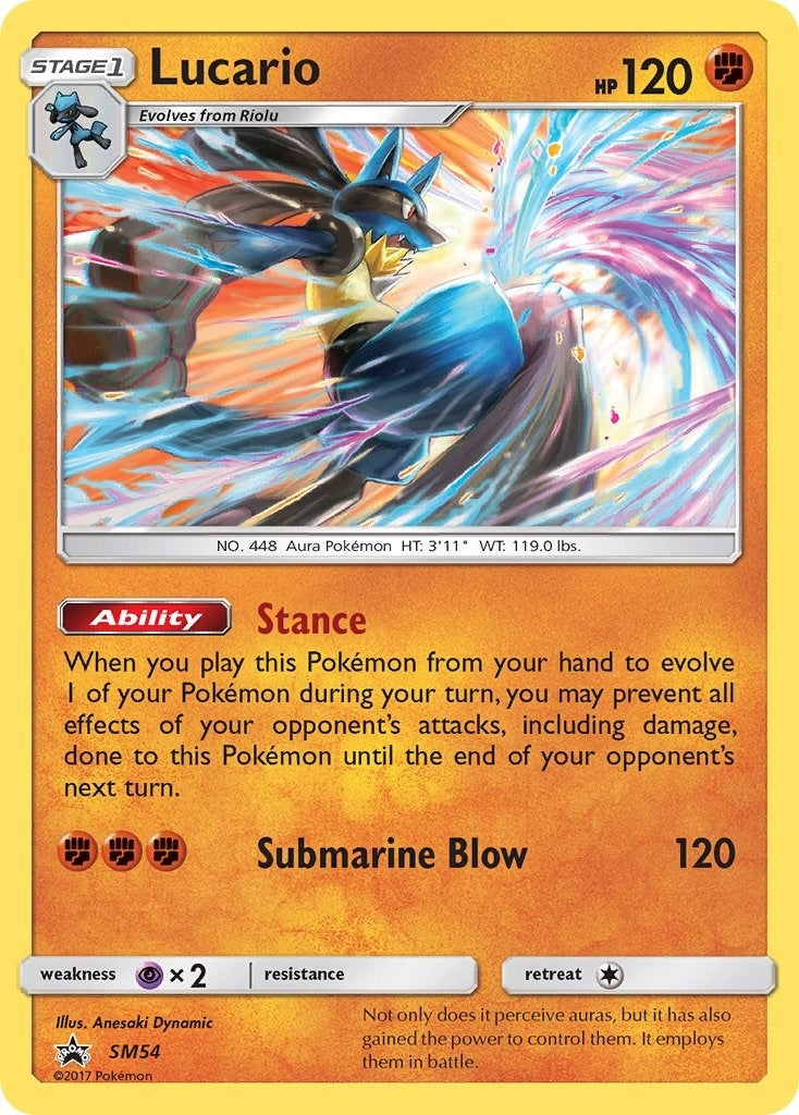 Image for Lucario - SM54 (SM54) (SM Promos) - Pokemon