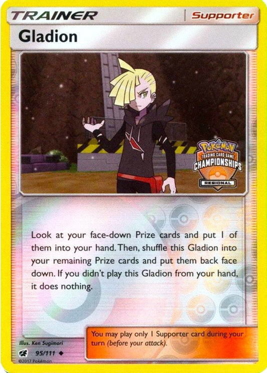 Image for Gladion - 95/111 (Regional Championships) (095/111) (League & Championship Cards) - Pokemon