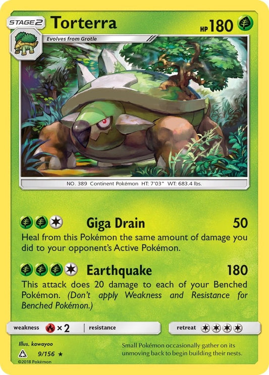 Image for Torterra (9/156) (SM - Ultra Prism) - Pokemon