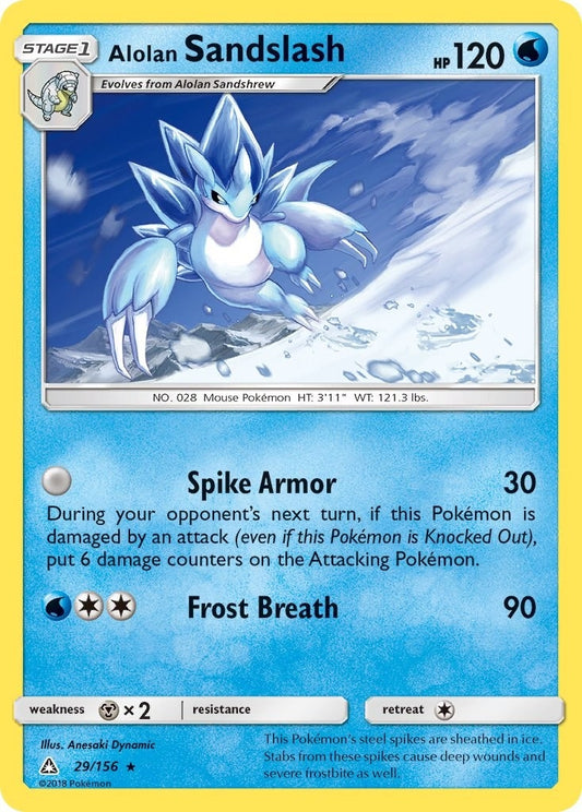 Image for Alolan Sandslash (29/156) (SM - Ultra Prism) - Pokemon