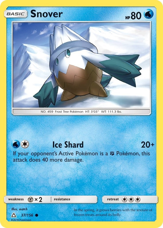 Image for Snover (37/156) (SM - Ultra Prism) - Pokemon