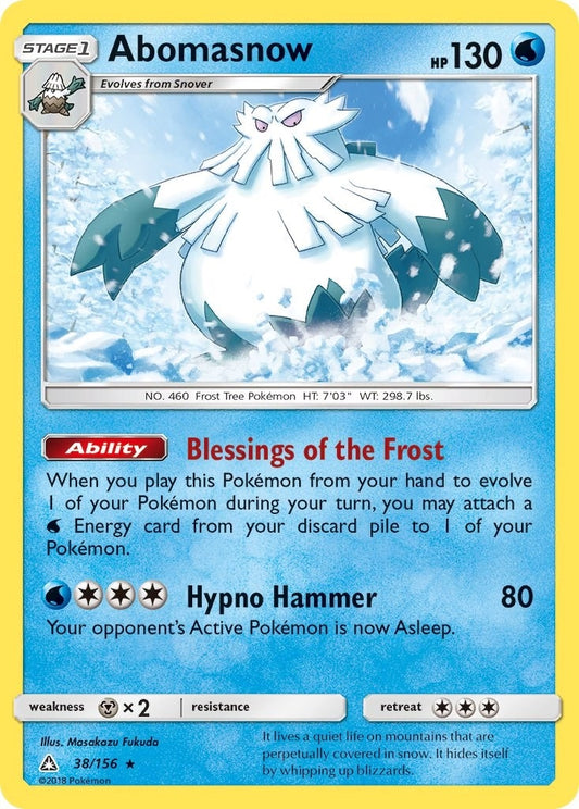 Image for Abomasnow (38/156) (SM - Ultra Prism) - Pokemon