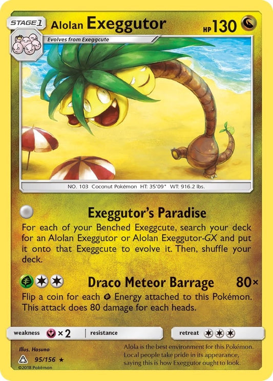 Image for Alolan Exeggutor (95/156) (SM - Ultra Prism) - Pokemon