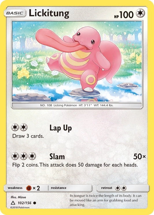 Image for Lickitung (102/156) (SM - Ultra Prism) - Pokemon