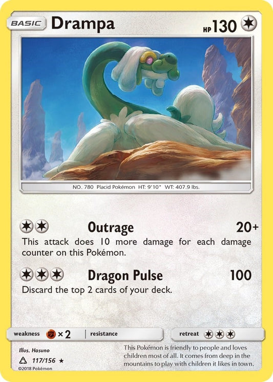 Image for Drampa (117/156) (SM - Ultra Prism) - Pokemon