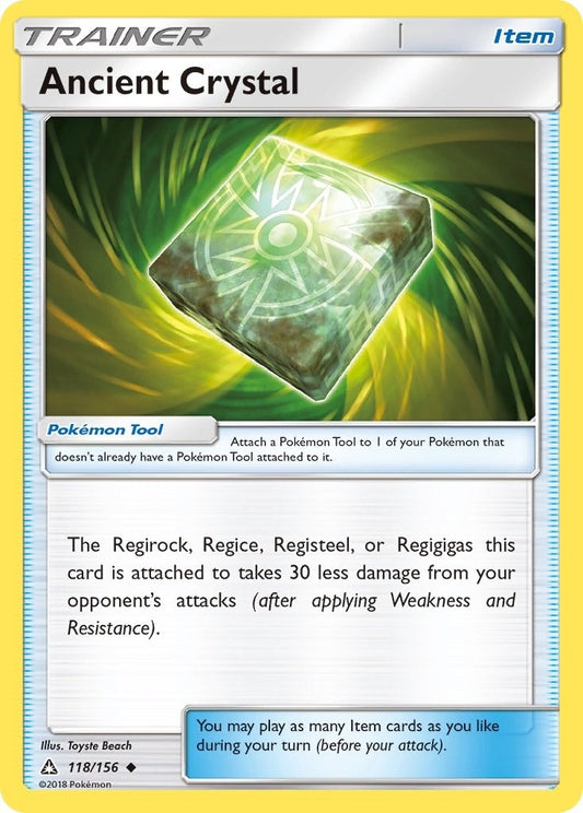 Image for Ancient Crystal (118/156) (SM - Ultra Prism) - Pokemon