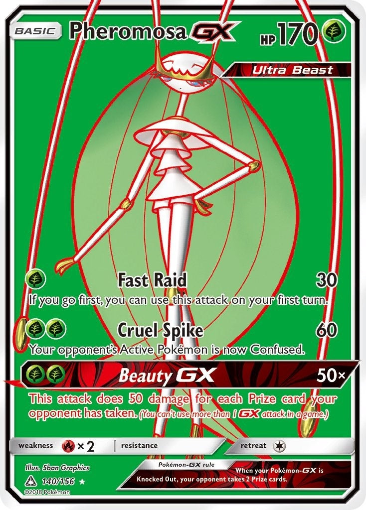 Image for Pheromosa GX (Full Art) (140/156) (SM - Ultra Prism) - Pokemon