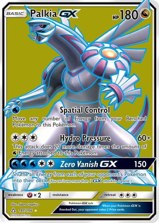 Image for Palkia GX (Full Art) (147/156) (SM - Ultra Prism) - Pokemon