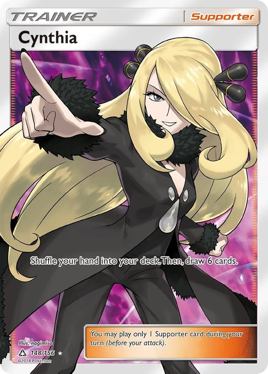 Image for Cynthia (Full Art) (148/156) (SM - Ultra Prism) - Pokemon