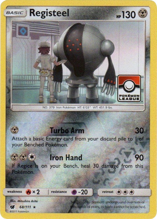 Image for Registeel - 68/111 (Pokemon League) (068/111) (League & Championship Cards) - Pokemon