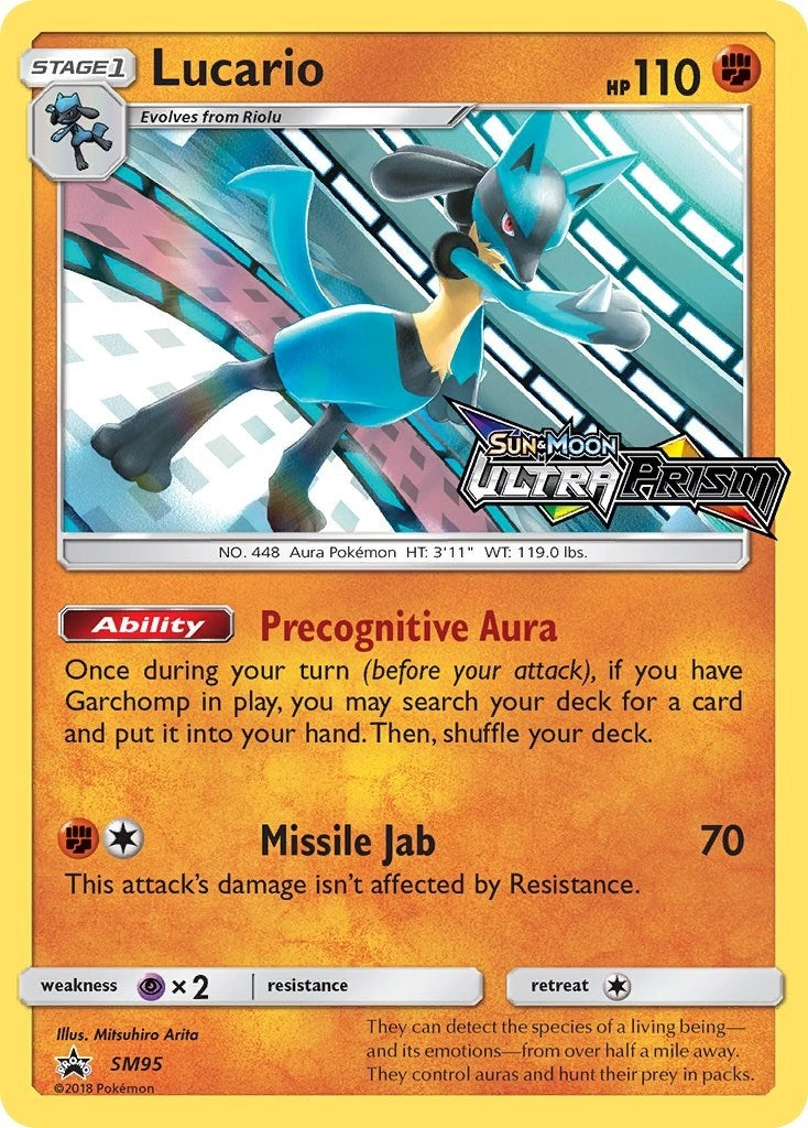 Image for Lucario - SM95 (Prerelease) (SM95) (SM Promos) - Pokemon