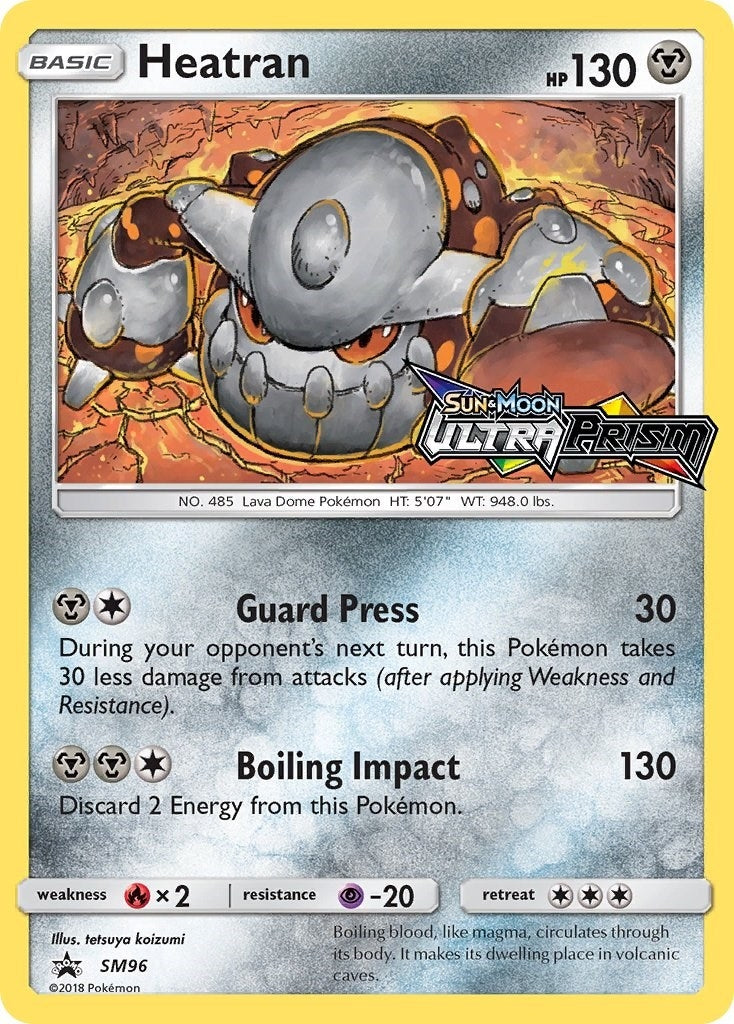 Image for Heatran - SM96 (Prerelease) (SM96) (SM Promos) - Pokemon