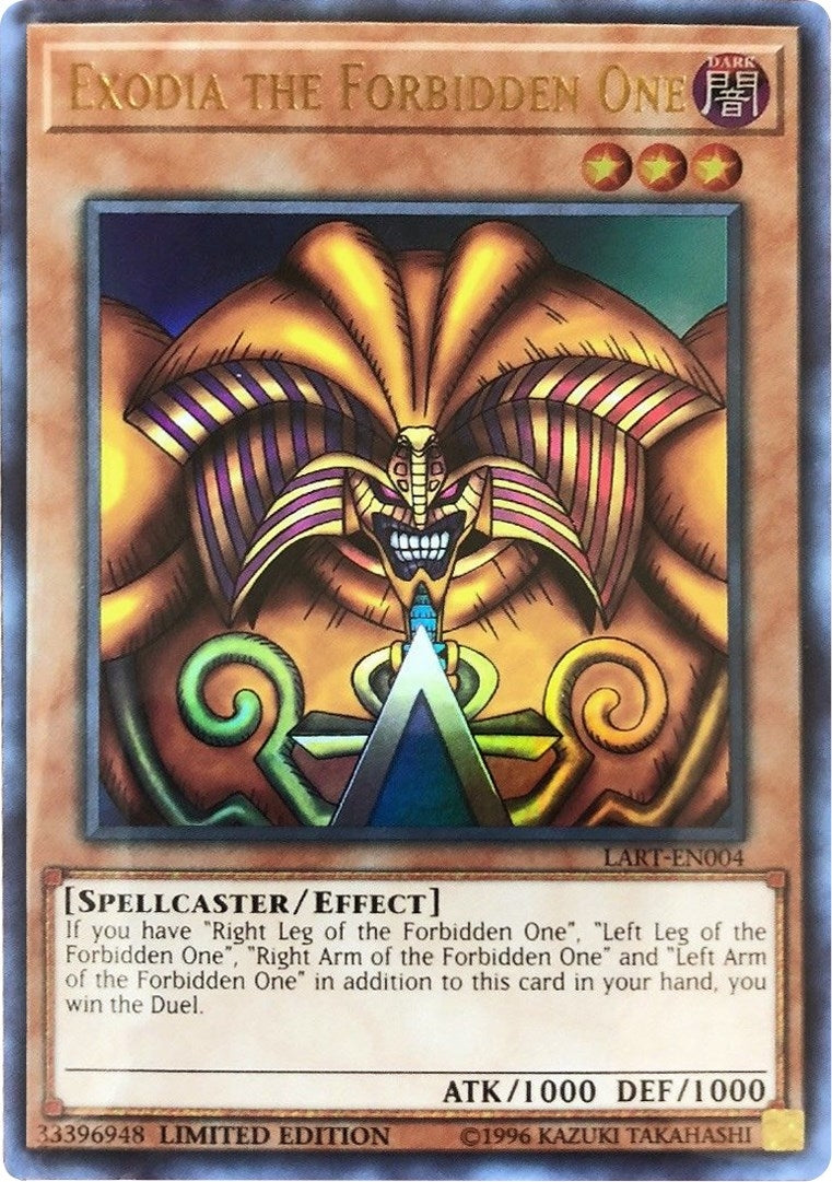 Image for Exodia the Forbidden One (LART-EN004) (The Lost Art Promotion) (LART) - YuGiOh