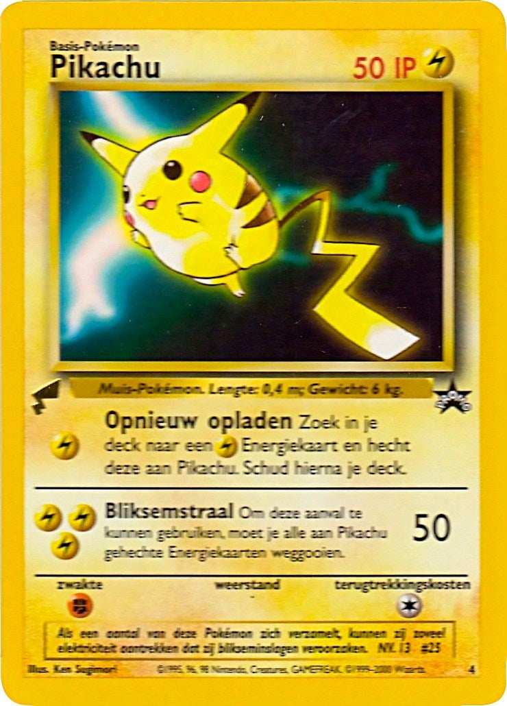 Image for Pikachu (Movie) (4) (Pikachu World Collection Promos) - Pokemon