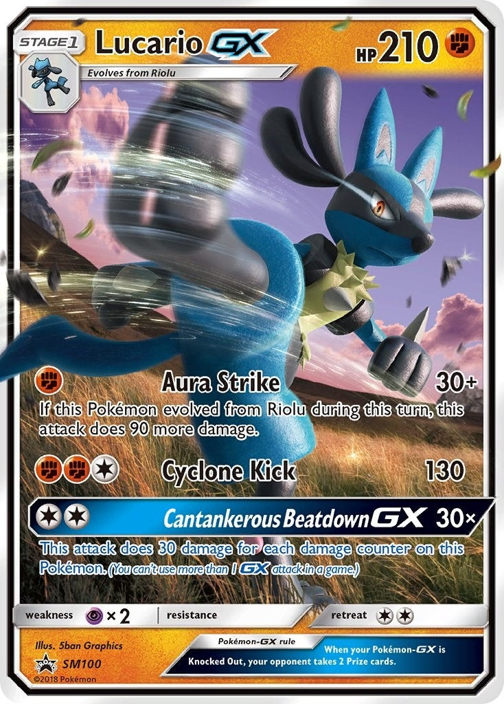 Image for Lucario GX - SM100 (SM100) (SM Promos) - Pokemon