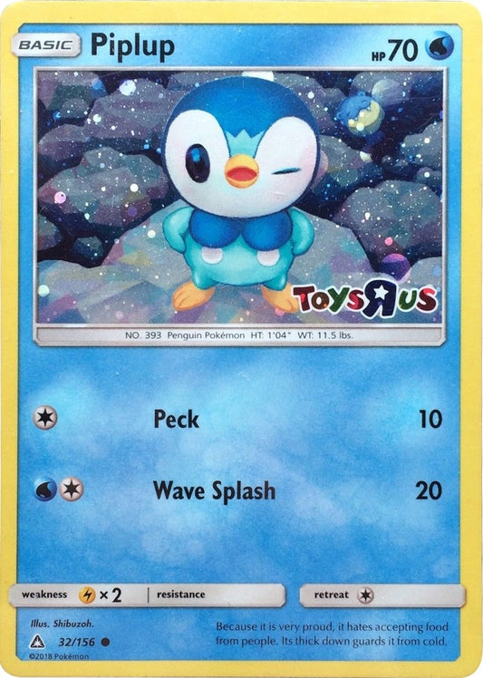 Image for Piplup - 32/156 (Toys R Us) (032/156) (Miscellaneous Cards & Products) - Pokemon