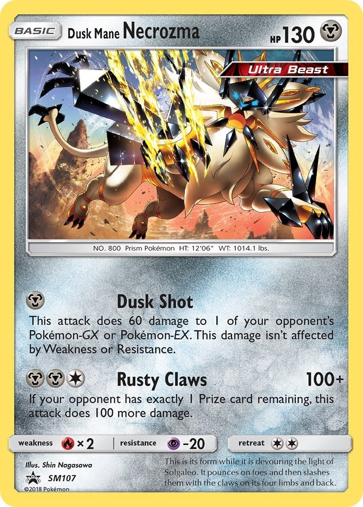 Image for Dusk Mane Necrozma - SM107 (SM107) (SM Promos) - Pokemon