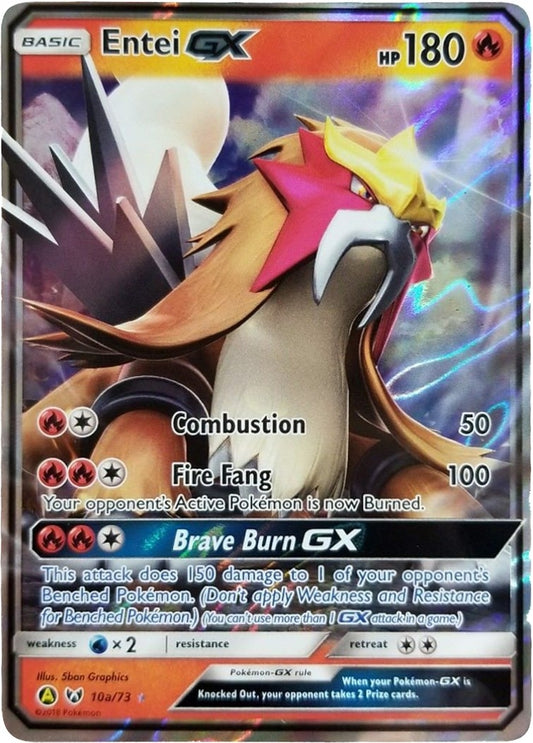 Image for Entei GX - 10a/73 (010a/073) (Alternate Art Promos) - Pokemon