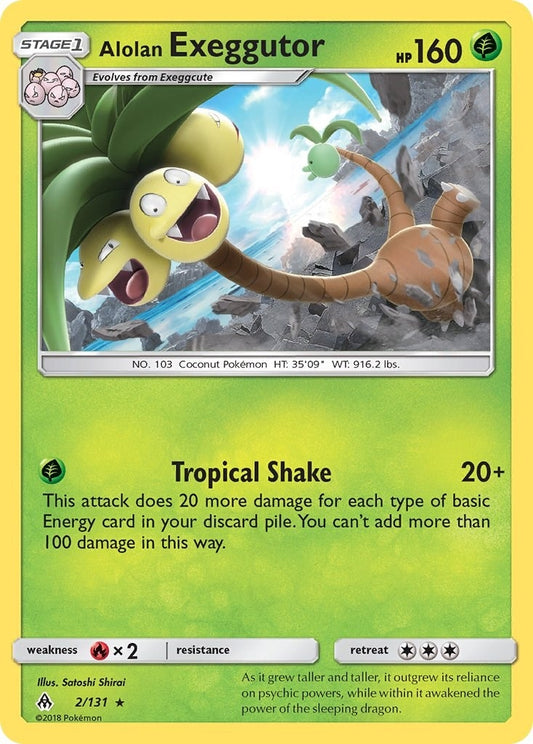 Image for Alolan Exeggutor (2/131) (SM - Forbidden Light) - Pokemon