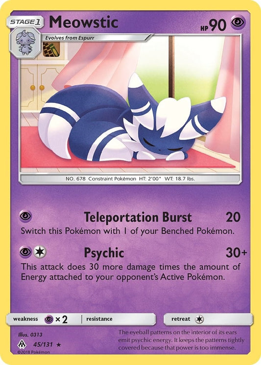 Image for Meowstic (45/131) (SM - Forbidden Light) - Pokemon