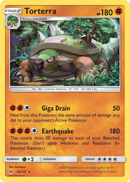 Image for Torterra (58/131) (SM - Forbidden Light) - Pokemon