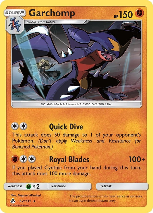 Image for Garchomp (62/131) (SM - Forbidden Light) - Pokemon