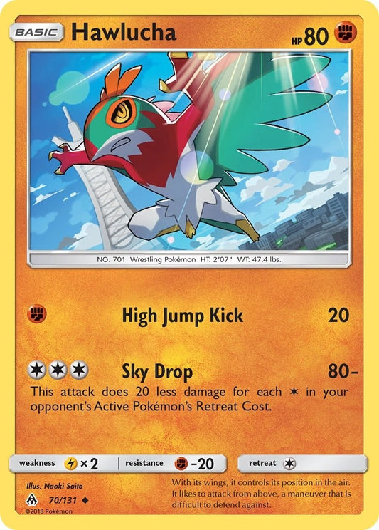 Image for Hawlucha (70/131) (SM - Forbidden Light) - Pokemon