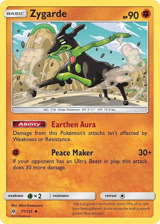 Image for Zygarde (71) (71/131) (SM - Forbidden Light) - Pokemon