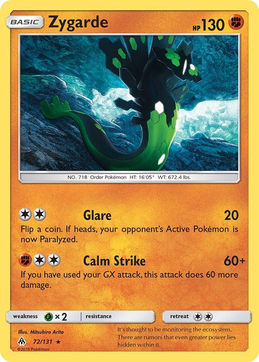 Image for Zygarde (72) (72/131) (SM - Forbidden Light) - Pokemon