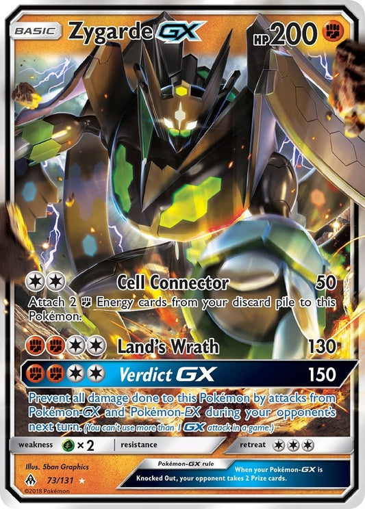 Image for Zygarde GX (73/131) (SM - Forbidden Light) - Pokemon