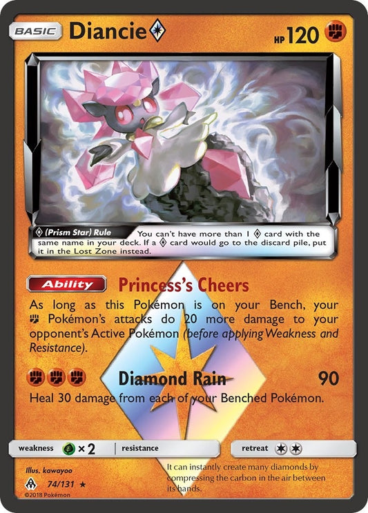 Image for Diancie Prism Star (74/131) (SM - Forbidden Light) - Pokemon