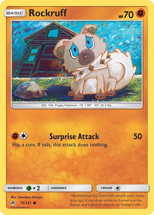 Image for Rockruff (75/131) (SM - Forbidden Light) - Pokemon