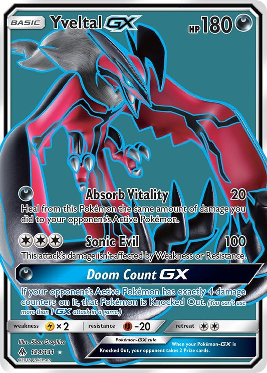 Image for Yveltal GX (Full Art) (124/131) (SM - Forbidden Light) - Pokemon